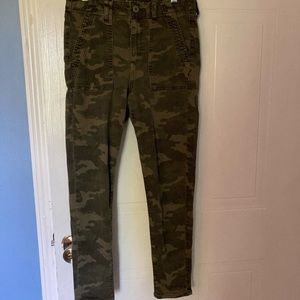 American Eagle Camo green jeans!
